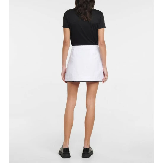 Prada Cotton Terry Miniskirt 4 Prada Cotton Terry Miniskirt - Image 2