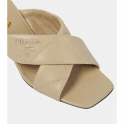 Prada Nappa Leather Quilted Crossover Sandals -Cheap Prada Store unnamed file 1792