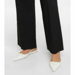Prada Logo Leather Slingback Flats -Cheap Prada Store unnamed file 1810