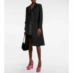 Prada Embellished Satin Platform Sandals