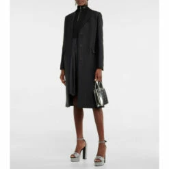 Prada Embellished Satin Platform Sandals