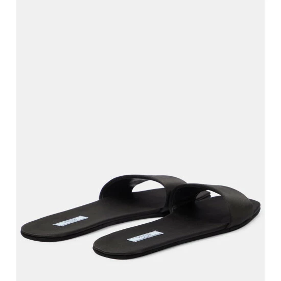 Prada Silk Satin Slides 3 Prada Silk Satin Slides