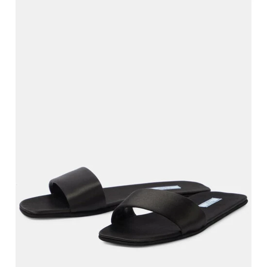 Prada Silk Satin Slides 5 Prada Silk Satin Slides - Image 3