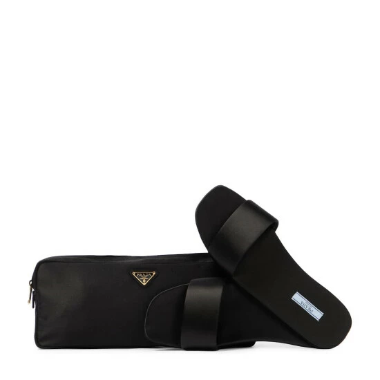 Prada Silk Satin Slides 7 Prada Silk Satin Slides - Image 5