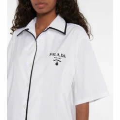 Prada Cotton-blend Shirt -Cheap Prada Store unnamed file 1890
