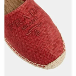 Prada Logo Embroidered Espadrilles -Cheap Prada Store unnamed file 1895
