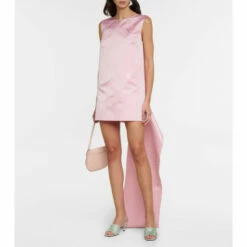 Prada Crystal-embellished Satin Mules