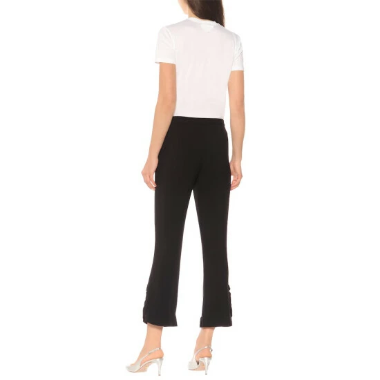 Prada Cropped Crêpe Pants 4 Prada Cropped Crêpe Pants - Image 2