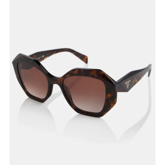 Prada Geometric Tortoiseshell Sunglasses 5 Prada Geometric Tortoiseshell Sunglasses - Image 3