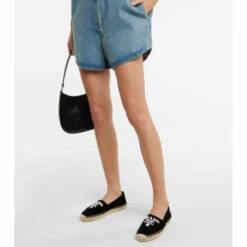 Prada Logo Velvet Espadrilles -Cheap Prada Store unnamed file 1943