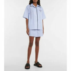 Prada Striped Cotton Shirt