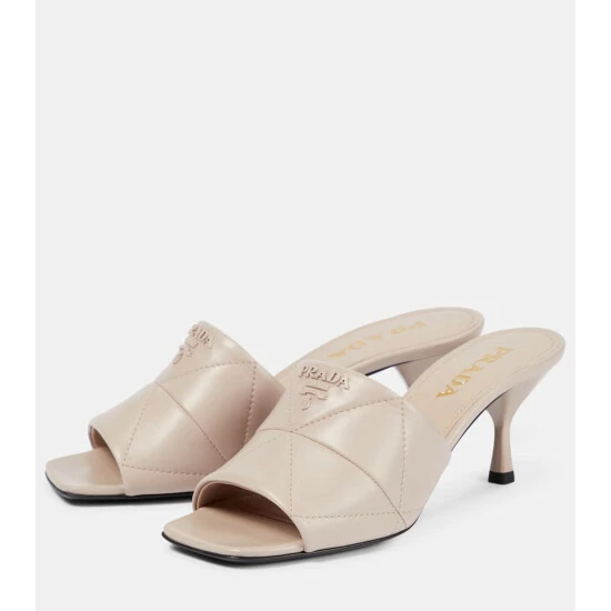 Prada Quilted Leather Sandals 6 Prada Quilted Leather Sandals - Image 4