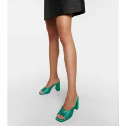 Prada Crystal-embellished Satin Mules -Cheap Prada Store unnamed file 1998