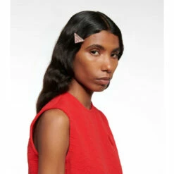 Prada Set Of 2 Logo Hair Clips
