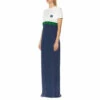 Prada Cotton And Silk Maxi Dress