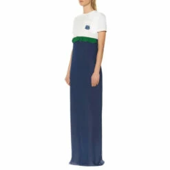 Prada Cotton And Silk Maxi Dress