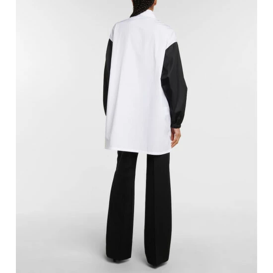 Prada Poplin And Gabardine Shirt 4 Prada Poplin And Gabardine Shirt - Image 2