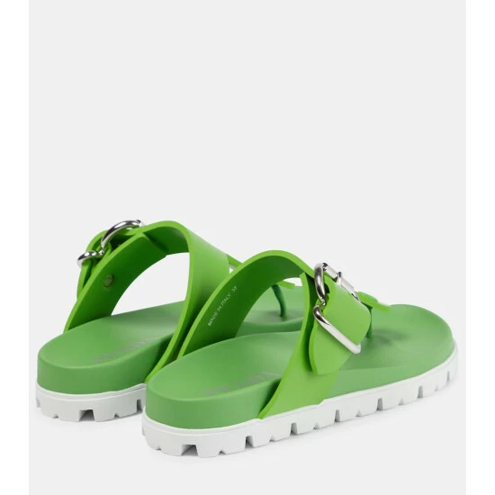 Prada Rubber Thong Sandals 4 Prada Rubber Thong Sandals - Image 2