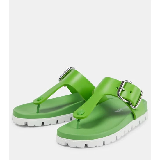 Prada Rubber Thong Sandals 6 Prada Rubber Thong Sandals - Image 4