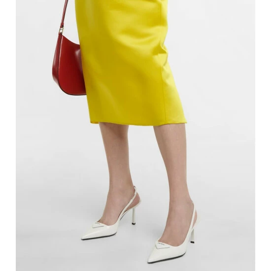 Prada Leather Slingback Pumps 5 Prada Leather Slingback Pumps - Image 3