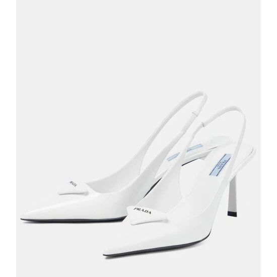 Prada Leather Slingback Pumps 6 Prada Leather Slingback Pumps - Image 4