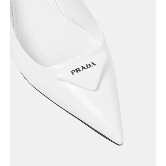 Prada Leather Slingback Pumps 7 Prada Leather Slingback Pumps - Image 5