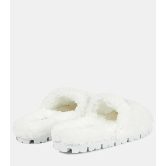 Prada Logo Terry Slides 4 Prada Logo Terry Slides - Image 2