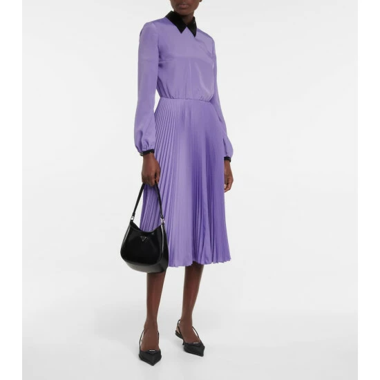 Prada Sequined Crêpe Midi Dress 3 Prada Sequined Crêpe Midi Dress