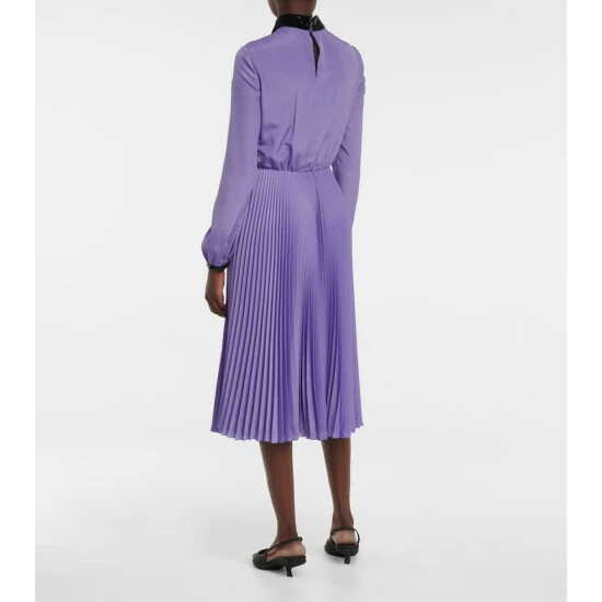 Prada Sequined Crêpe Midi Dress 4 Prada Sequined Crêpe Midi Dress - Image 2