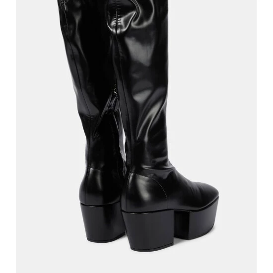 Prada Platform Over-the-knee Boots 4 Prada Platform Over-the-knee Boots - Image 2