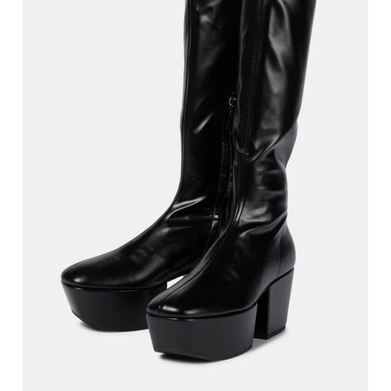 Prada Platform Over-the-knee Boots 6 Prada Platform Over-the-knee Boots - Image 4