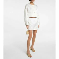 Prada Crystal-embellished Mules