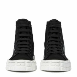 Prada Wheel High-top Canvas Sneakers -Cheap Prada Store unnamed file 2138