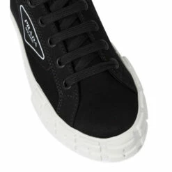 Prada Wheel High-top Canvas Sneakers -Cheap Prada Store unnamed file 2139