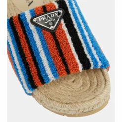 Prada Striped Espadrille Sandals -Cheap Prada Store unnamed file 2151