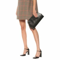 Prada City Leather Clutch