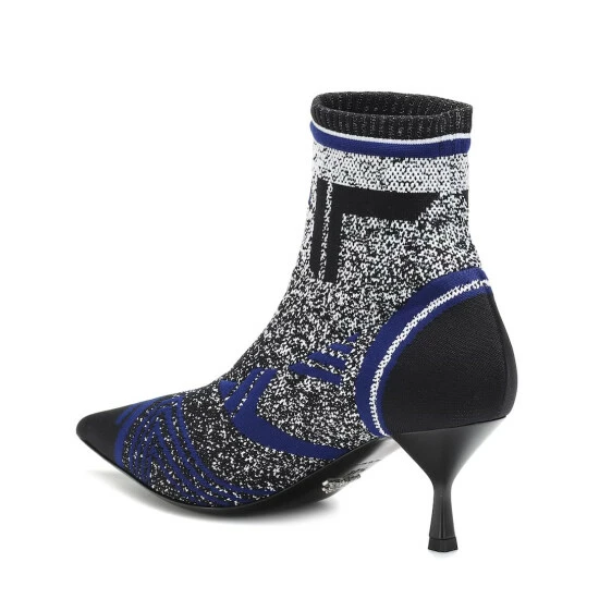 Prada Stretch-knit Ankle Boots 4 Prada Stretch-knit Ankle Boots - Image 2