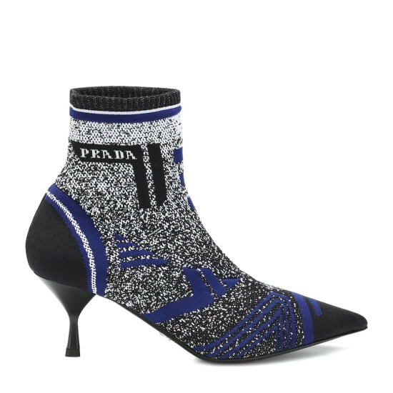 Prada Stretch-knit Ankle Boots 5 Prada Stretch-knit Ankle Boots - Image 3