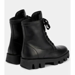 Prada Leather Combat Boots -Cheap Prada Store unnamed file 2232
