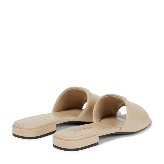 Prada Quilted Leather Slides 4 Prada Quilted Leather Slides - Image 2