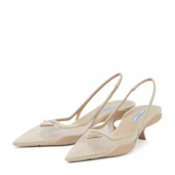 Prada Leather And Mesh Slingback Pumps -Cheap Prada Store unnamed file 2276