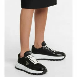 Prada Prax 01 Leather-trim Gabardine Sneakers -Cheap Prada Store unnamed file 2293