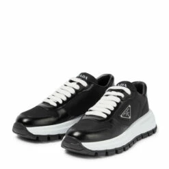 Prada Prax 01 Leather-trim Gabardine Sneakers -Cheap Prada Store unnamed file 2294