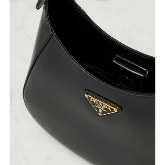 Prada Logo Leather Shoulder Bag 4 Prada Logo Leather Shoulder Bag - Image 2