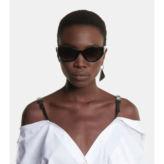 Prada Cat-eye Acetate Sunglasses 4 Prada Cat-eye Acetate Sunglasses - Image 2