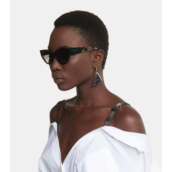 Prada Cat-eye Acetate Sunglasses 7 Prada Cat-eye Acetate Sunglasses - Image 5