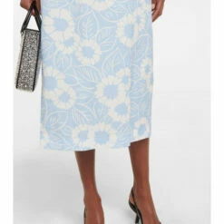 Prada Floral Cotton-blend Midi Dress 11 Prada Floral Cotton-blend Midi Dress -Cheap Prada Store unnamed file 2358