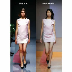 Prada Double Satin Silk Minidress -Cheap Prada Store unnamed file 2393