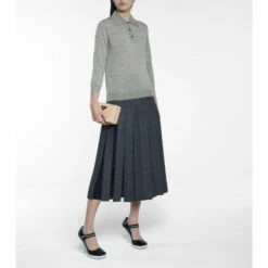 Prada Wool Polo Shirt