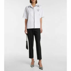 Prada Crystal-embellished Slingback Pumps